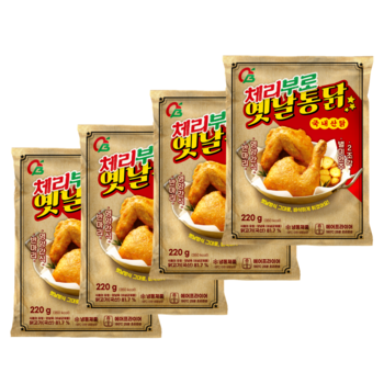 옛날통닭(220g) 4팩