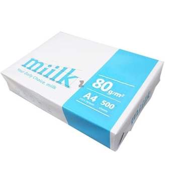 밀크 ZV340510 A4용지 프린터 80g 복사 용지 500매 1권 A4용지 A4컬러용지 컬러복사용