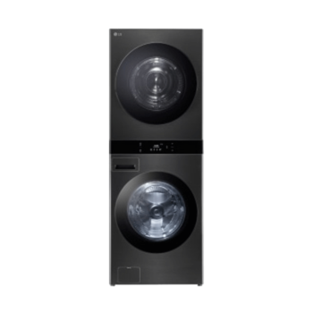 [LG] 오브제컬렉션 워시타워 (25kg/22kg) (블랙 / 블랙) (WL22KDU.AKOR)