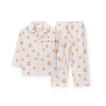 [신세계백화점][오르시떼]아동 G033 뉴욕치즈케이크 긴소매 파자마 세트