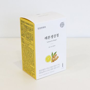 [천호앤케어]하루활력 레몬생강청 (10ml x 30포) x 4Box