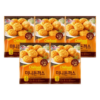 쉐푸드 미니돈까스 380gx5개