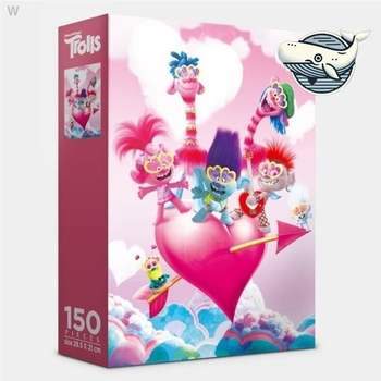 러블리 트롤 캐릭터 퍼즐 가족과 친구들 놀이용 조각퍼즐 직소퍼즐 조각맞추기 캐릭터퍼즐