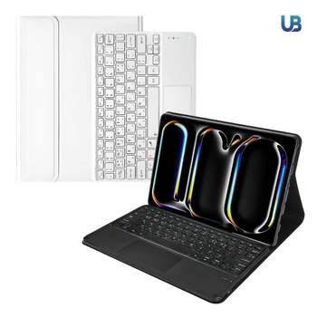 UB 샤오미 레드미 패드 2 파스텔 콤비 터치패드 키보드 케이스 블루투스 무선 탈부착 거치대