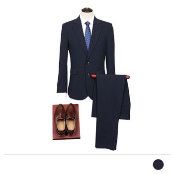 레호 Slim핏 싱글 수트봄가을 네이비