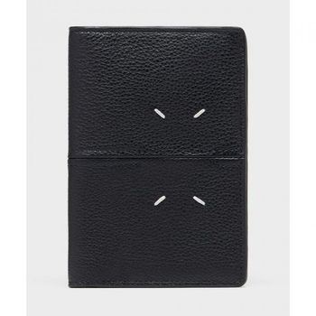 MAISON MARGIELA 메종마르지엘라 4 스티치 여권 지갑 - 블랙 SA2VL0030P7268H8419