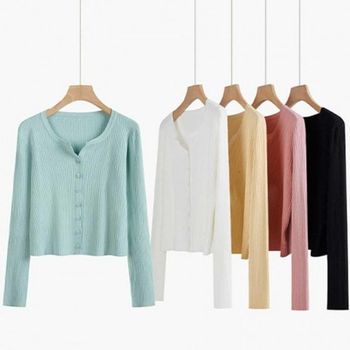 데일리 MOXO9422 시크한 여자 추천 출근 룩 꾸안꾸 간절기 베이직 라운