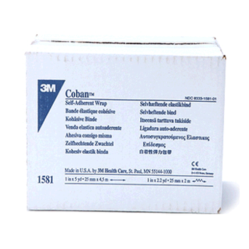 [3M] 코반 압박용 밴드 1581 2.5cmx4.5M 30롤입