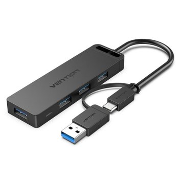 벤션 2in1 USB 3.1 Gen1 C타입 to USB3.0 멀티허브