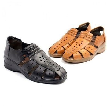 여성 샌들 포트 푹신한 컴 키높이 효도 통굽-WFICKYV