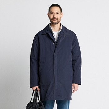 [에스티코] 베이직핏 3WAY 구스내피 코트 (네이비) (P003297658)