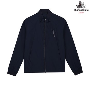 [블랙앤화이트] 남성 면터치 나일론 홑겹 점퍼 1116GAWN_NAVY