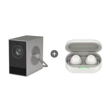 LG Cinebeam Qube + Buds 화이트 배송무료