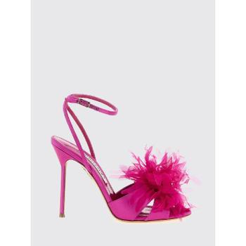[해외] 아쿠아주라 Womans Heeled Sandal Aquazzura PPMHIGS0SAO Fuchsia AZALEAPINK [관부가