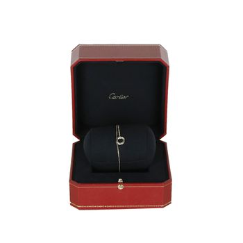 [중고] 까르띠에 트리니티 체인 팔찌 18K 길이 18.5cm 157071191