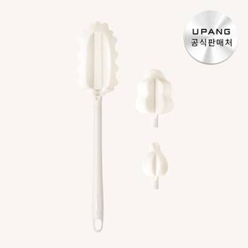 유팡맘마 교체형 젖병세척솔 세트 다용도솔 젖꼭지솔 리필형