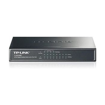 [해외] 영국 티피링크 허브 TP-LINK TL-SG1008P 8-Port Gigabit Desktop Switch with 4-Port PoE - Ente