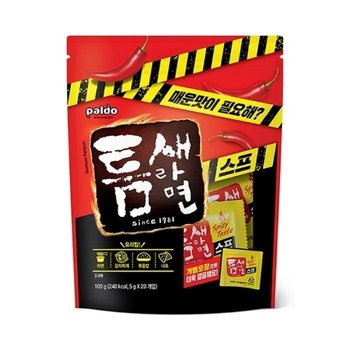 팔도 틈새라면 스프 100g 5개