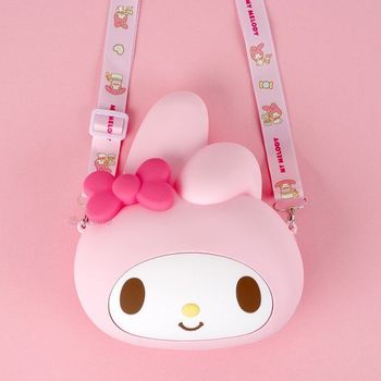 마이멜로디 연핑 2xL 특대형 페이스 크로스백 캐릭터