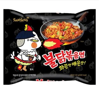 삼양식품 우유 불닭볶음면봉지 x 5입 과자 컵라면 (51945663)