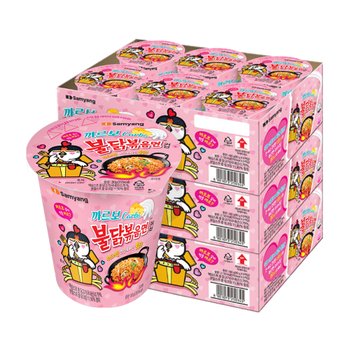 삼양 까르보 불닭볶음면 소컵 80g X 18개