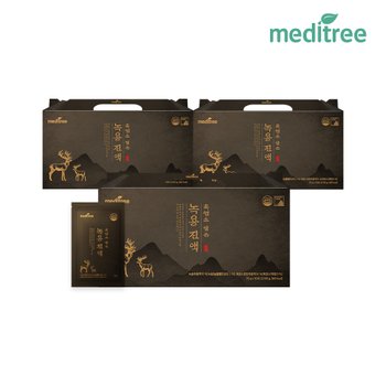 메디트리 흑염소 담은 녹용진액 3박스(90포)