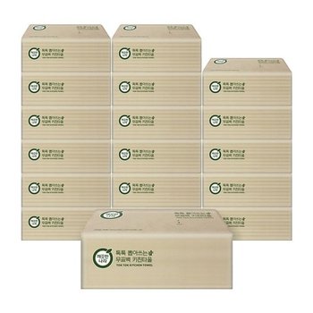 깨끗한나라 뽑아쓰는 대나무 키친타월 100매 x 6 3 키친용품 화장지 키친타올 식당