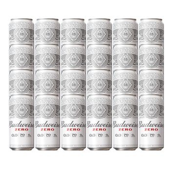 버드와이저 제로 500ml 24캔 / 맥주맛 탄산음료 논알콜 비알콜 당제로