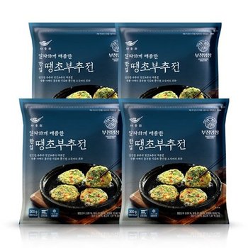[T] 사옹원 부침명장 알싸하게 매콤한 한입 땡초부추전 300g 4개