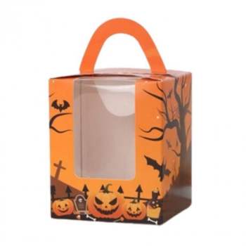 머핀 호박 상자 포장상자 컵케이크 박스 1구