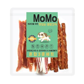 애견용품 댕댕이간식 혼합 3종 300g