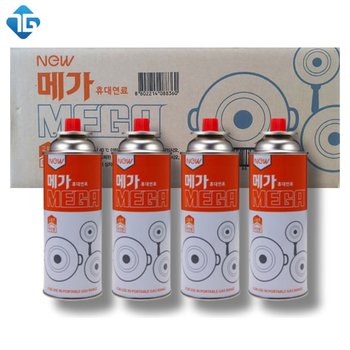뉴메가 휴대용 부탄가스 220g 한박스 28개입