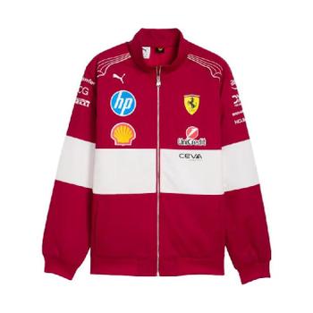 [해외] (Scuderia Ferrari)스쿠데리아 페라리 x 푸마 2025 팀 자켓 다크 체리 763954-