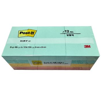 부품 3M 포스트잇노트 653-12AP (6502)