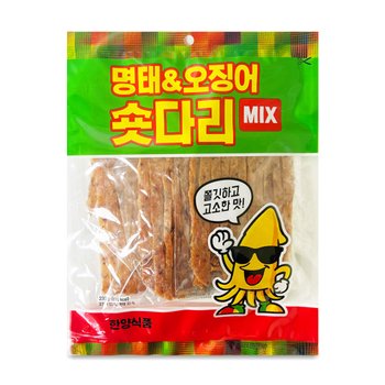 한양식품 명태오징어 숏 다리 믹스 230g