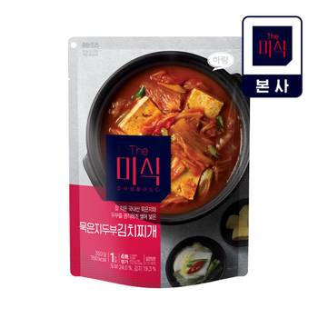 [소비기한 2026년 06월 03일 까지] 더미식 묵은지두부김치찌개 350g