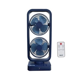 무선팬 무선 리모콘 360도회전선풍기 360도회전 리모콘식 듀얼팬 (WFK0CMG)