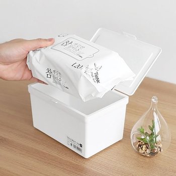 위생 마스크 보관함 정리 용기 커버 수납함 마스크보관 물티슈보관 소품정리