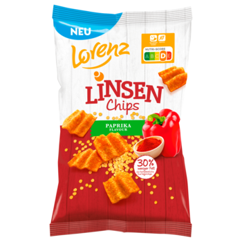 [해외] 로렌즈 Lorenz 파프리카 렌틸콩 칩 85g