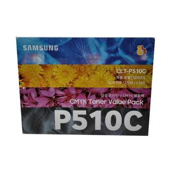 삼성 FW03RJ18 SL C510 정품토너 4색세트 CLT-P510C ~프린터 리필 교체