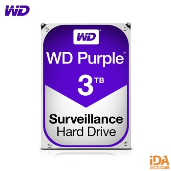 DVR 녹화기 전용 하드디스크 3TB WD CCTV 저장장치