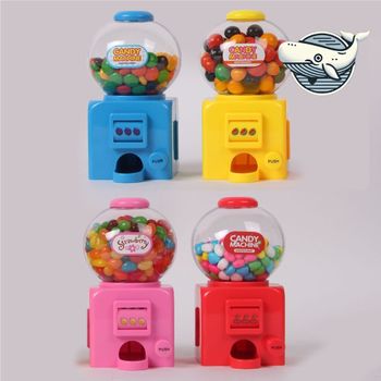 다채로운 미니 캔디 디스펜서 귀여운 슬롯머신