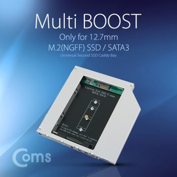 Coms 노트북용 멀티부스트 지원 12.7mm SATA3 M.2