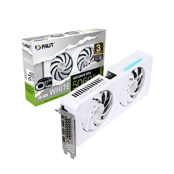 PALIT 지포스 RTX 5060 Ti WHITE OC D7 16GB 이엠텍 공식 인증점