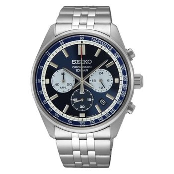 [해외] SEIKO CHRONOGRAPH QUARTZ SSB427P1  [세이코] 15초 크로노그래프 쿼츠 손목시계 맨즈 실버