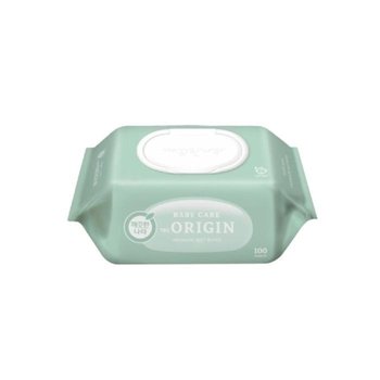 깨끗한나라 베이비케어 디 오리진 물티슈 캡형 50gsm 100매 x 10개