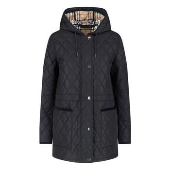[해외] 26FW 버버리 브롬리 후드 퀼팅 자켓 8110531 C1900 Black
