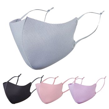 숨쉬기 편안한 메쉬 마스크 끈조절 가능 새부리형 쿨 망사 스포츠 3D 입체 연예인마스크 남녀공용