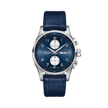 해밀턴 H32766643 재즈마스터 마에스트로 오토 크로노 남성 가죽시계