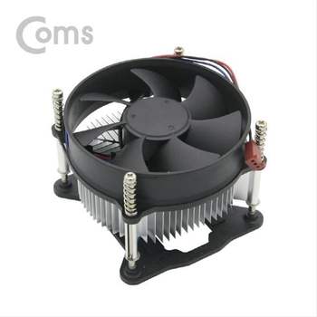 쿨러 CPU 92mm 인텔 소켓용 LGA 1155 1156 1150 65W Coms